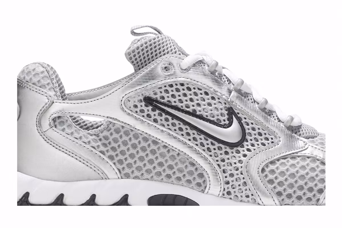 Nike Zoom Spiridon Caged 2 Metallic Silver, view 3