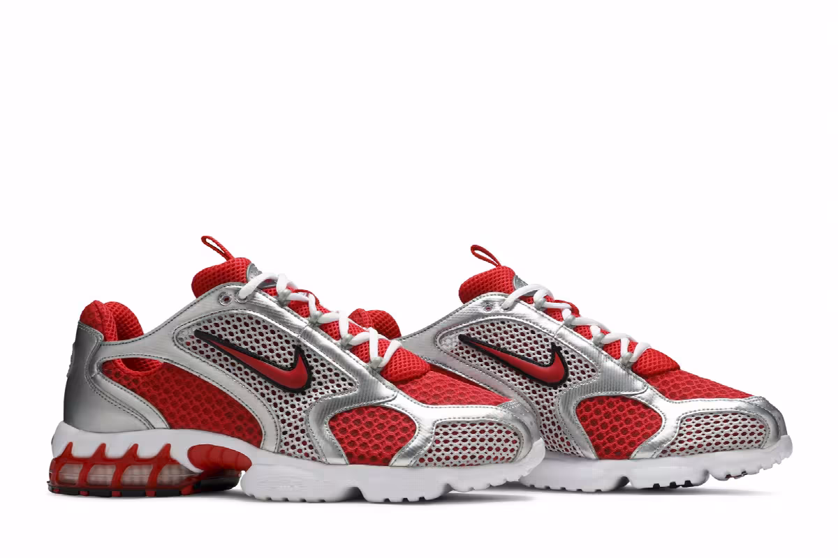 Nike Zoom Spiridon Caged 2 Varsity Red, view 9