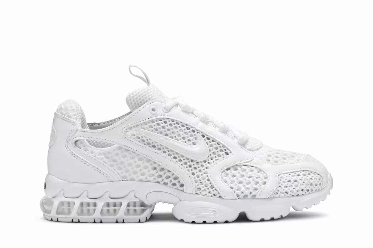 Nike Air Zoom Spiridon Cage 2 Triple White, view 2