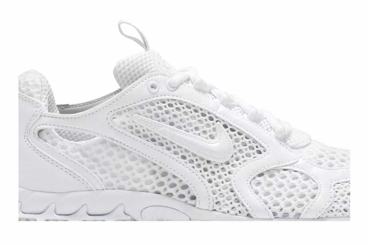 Nike Air Zoom Spiridon Cage 2 Triple White, view 3