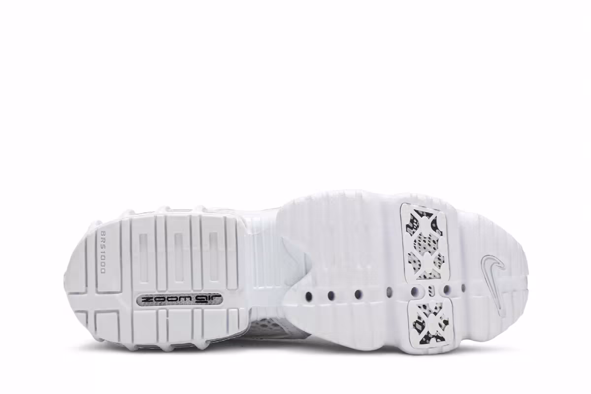 Nike Air Zoom Spiridon Cage 2 Triple White, view 5