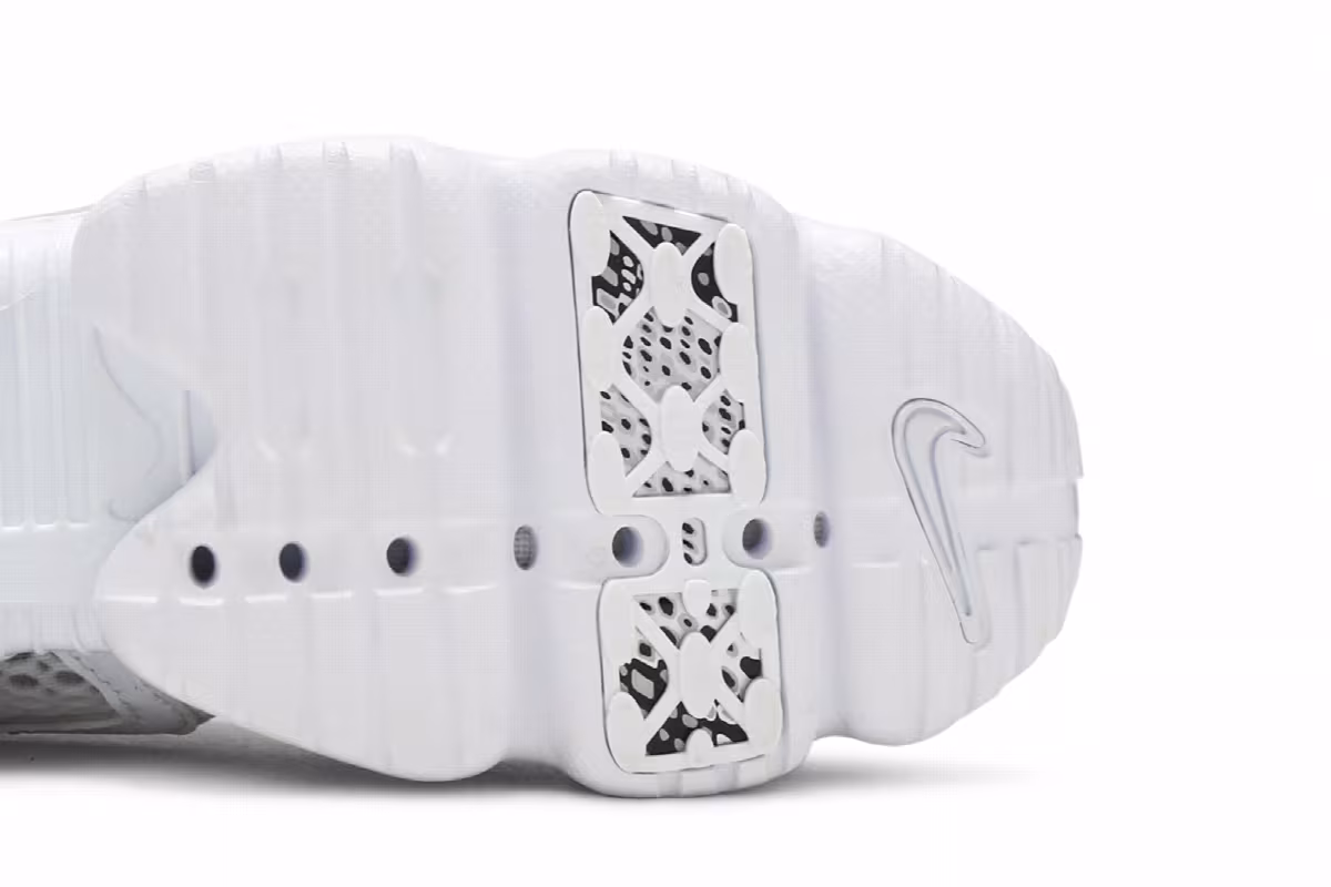 Nike Air Zoom Spiridon Cage 2 Triple White, view 6