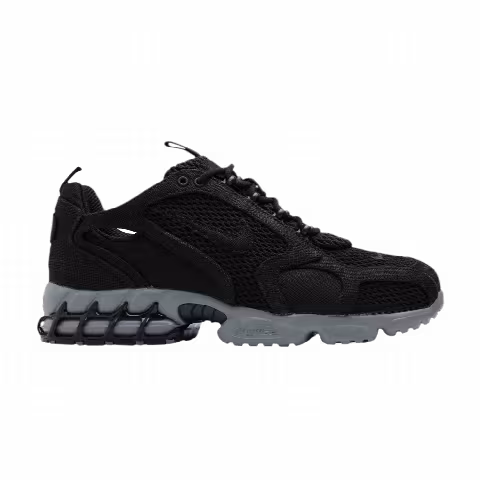 Stussy x Nike Air Zoom Spiridon Caged 2 'Black Cool Grey'