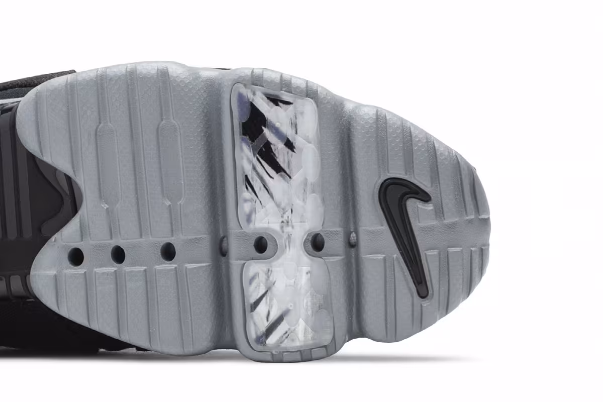 Stussy x Nike Air Zoom Spiridon Caged 2 Black Cool Grey, view 6