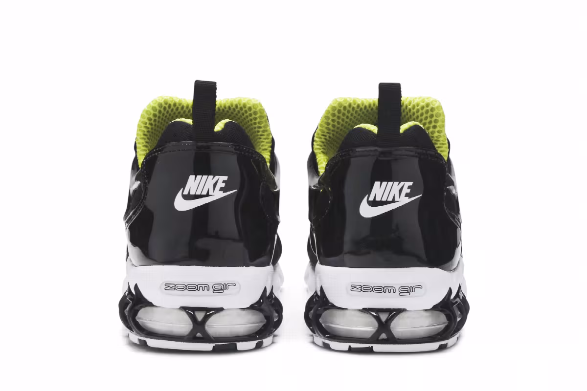 Stussy x Nike Air Zoom Spiridon Kukini Black, view 7