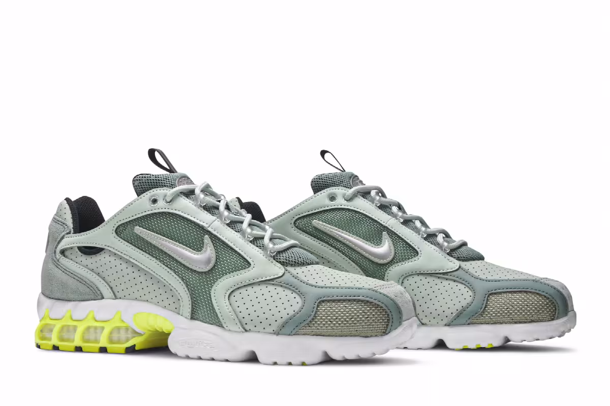 Nike Zoom Spiridon Caged Pistachio Frost, view 9