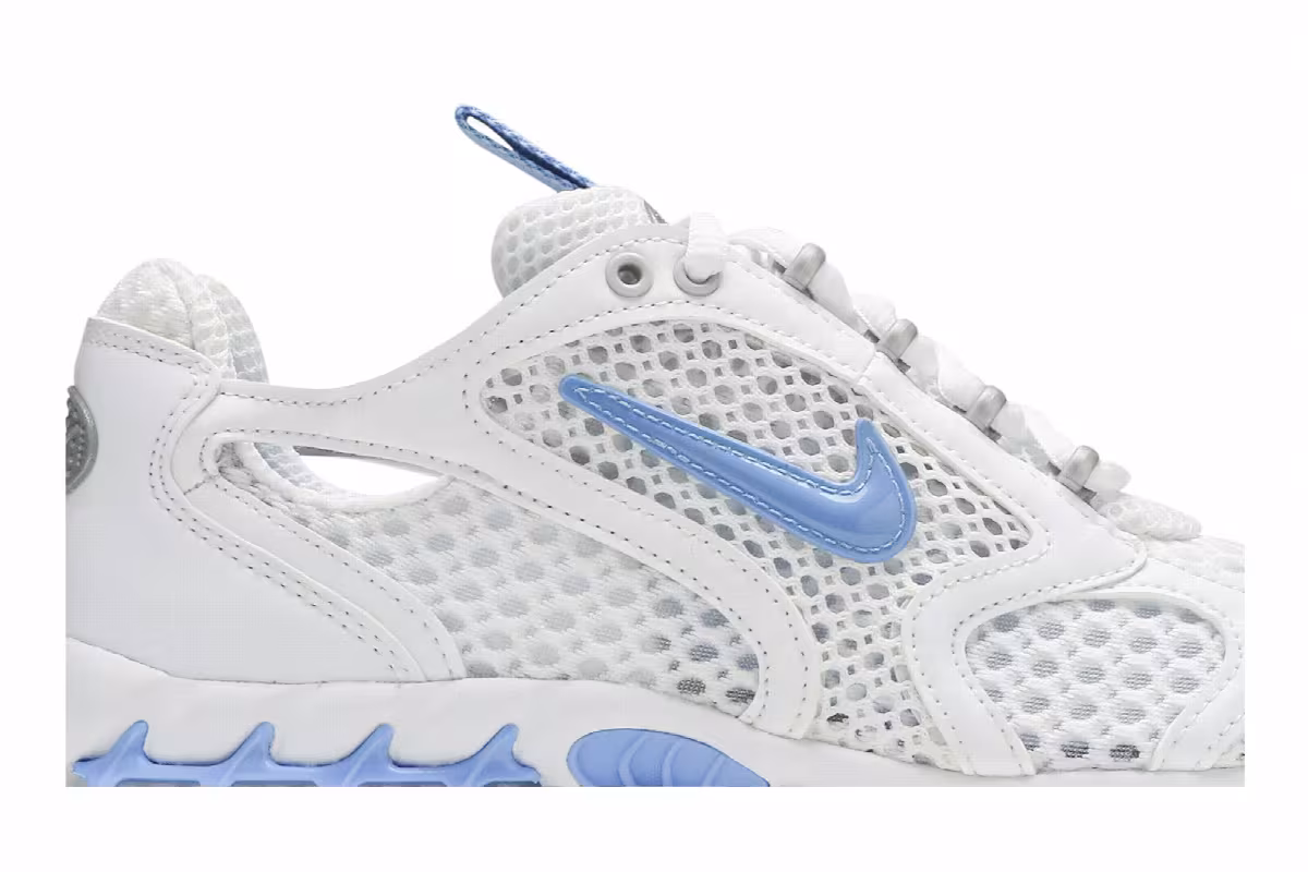Nike Women's Air Zoom Spiridon Cage 2 White University Blue, view 3