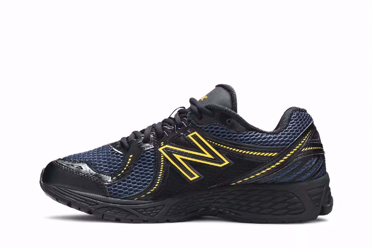 Dime x New Balance 860v2 Navy, view 4