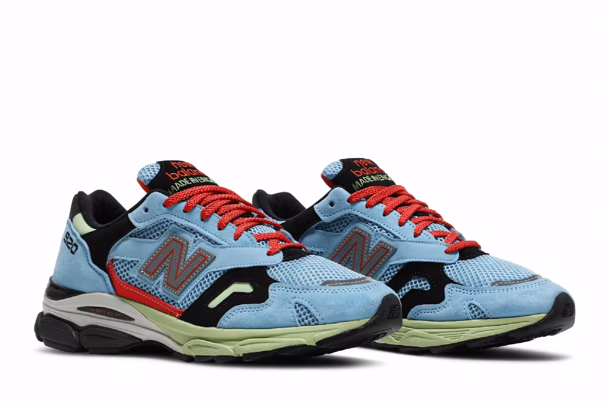 New Balance 920 Made In England Light Blue, view 9