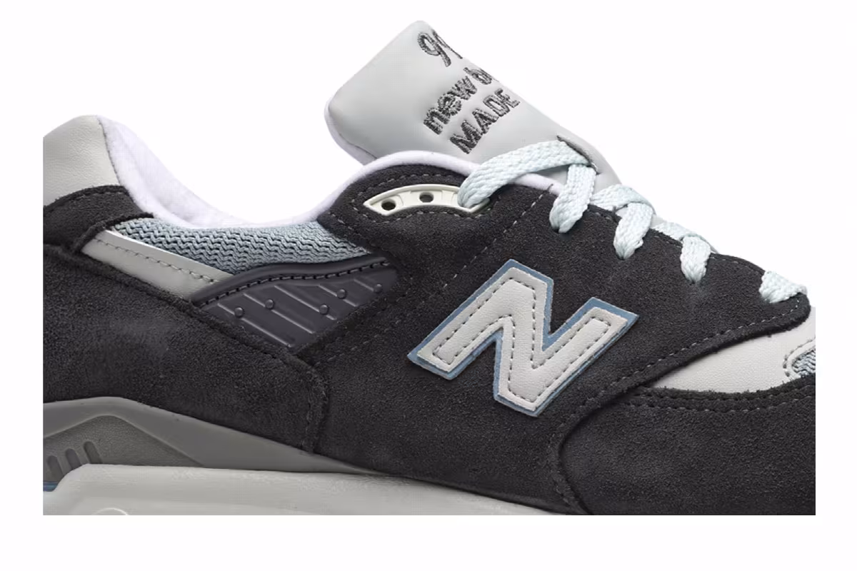 Kith x New Balance 998 Made in USA Steel Blue, view 3