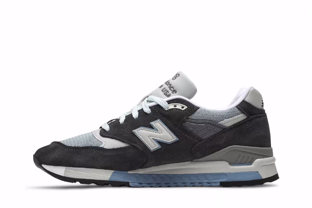Kith x New Balance 998 Made in USA Steel Blue, view 4