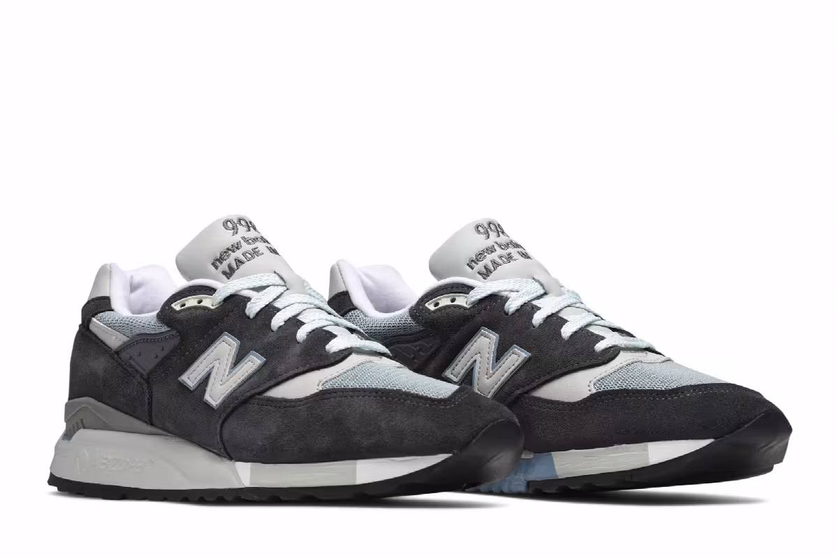 Kith x New Balance 998 Made in USA Steel Blue, view 9