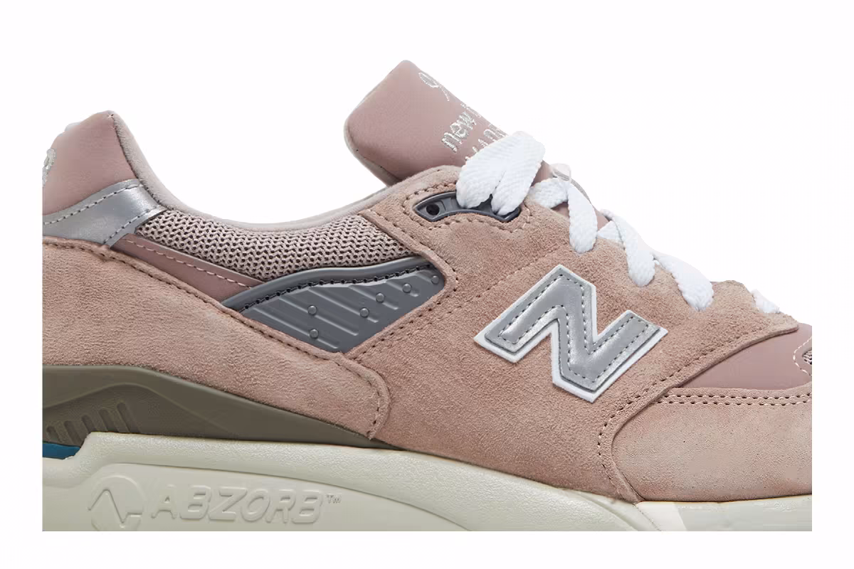 New Balance 998 Made in USA Dusty Rose, view 3