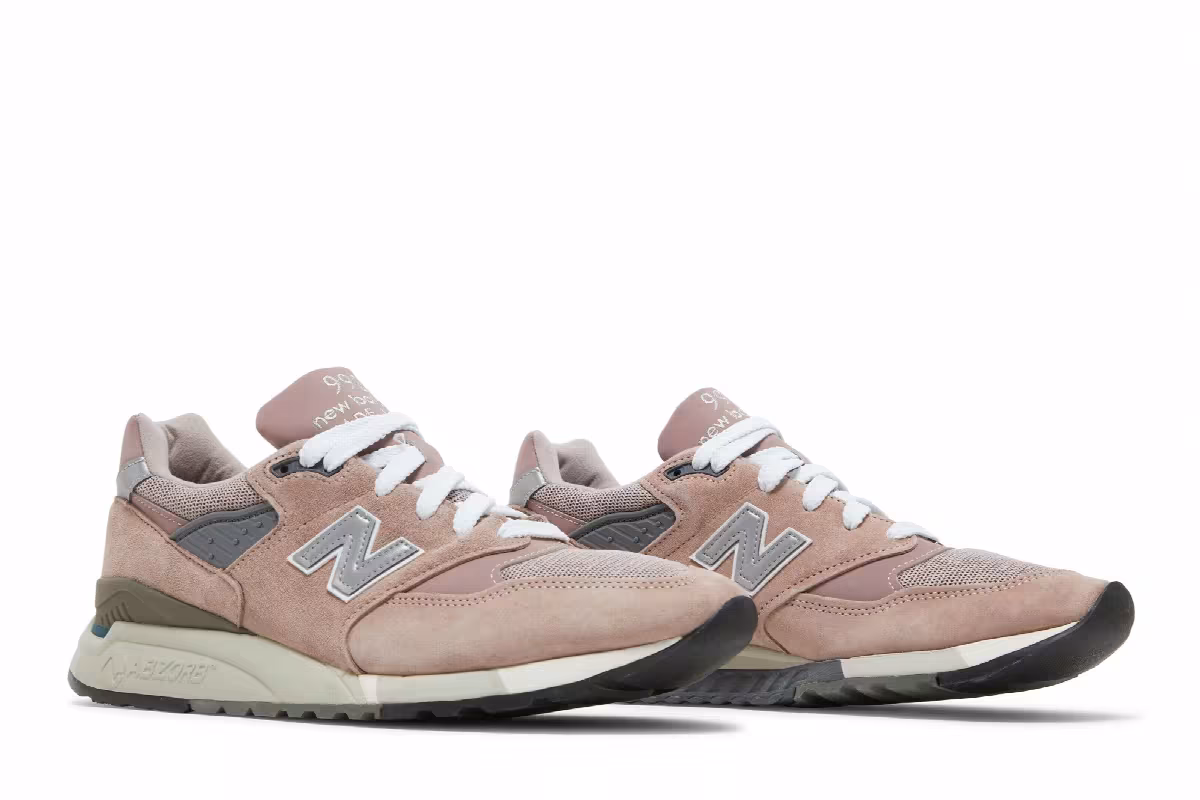New Balance 998 Made in USA Dusty Rose, view 9