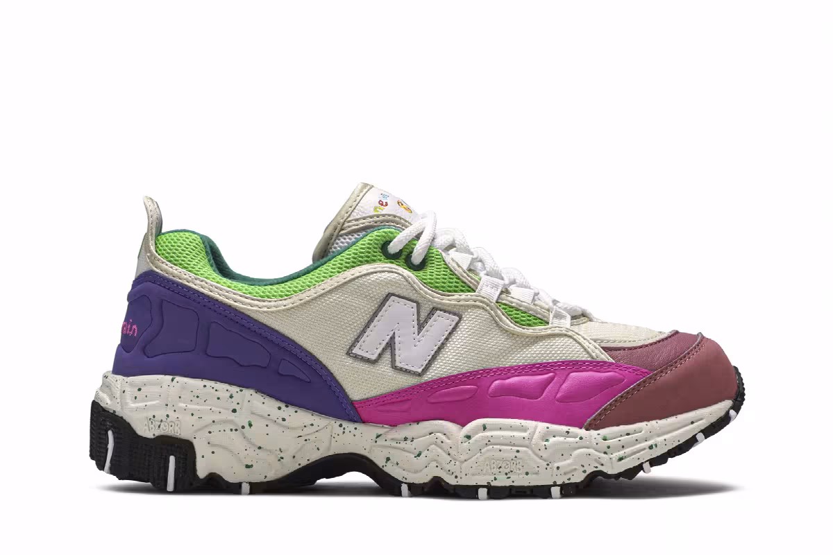 Paperboy Paris x New Balance 801 Tuna Tataki Sandwich, view 2