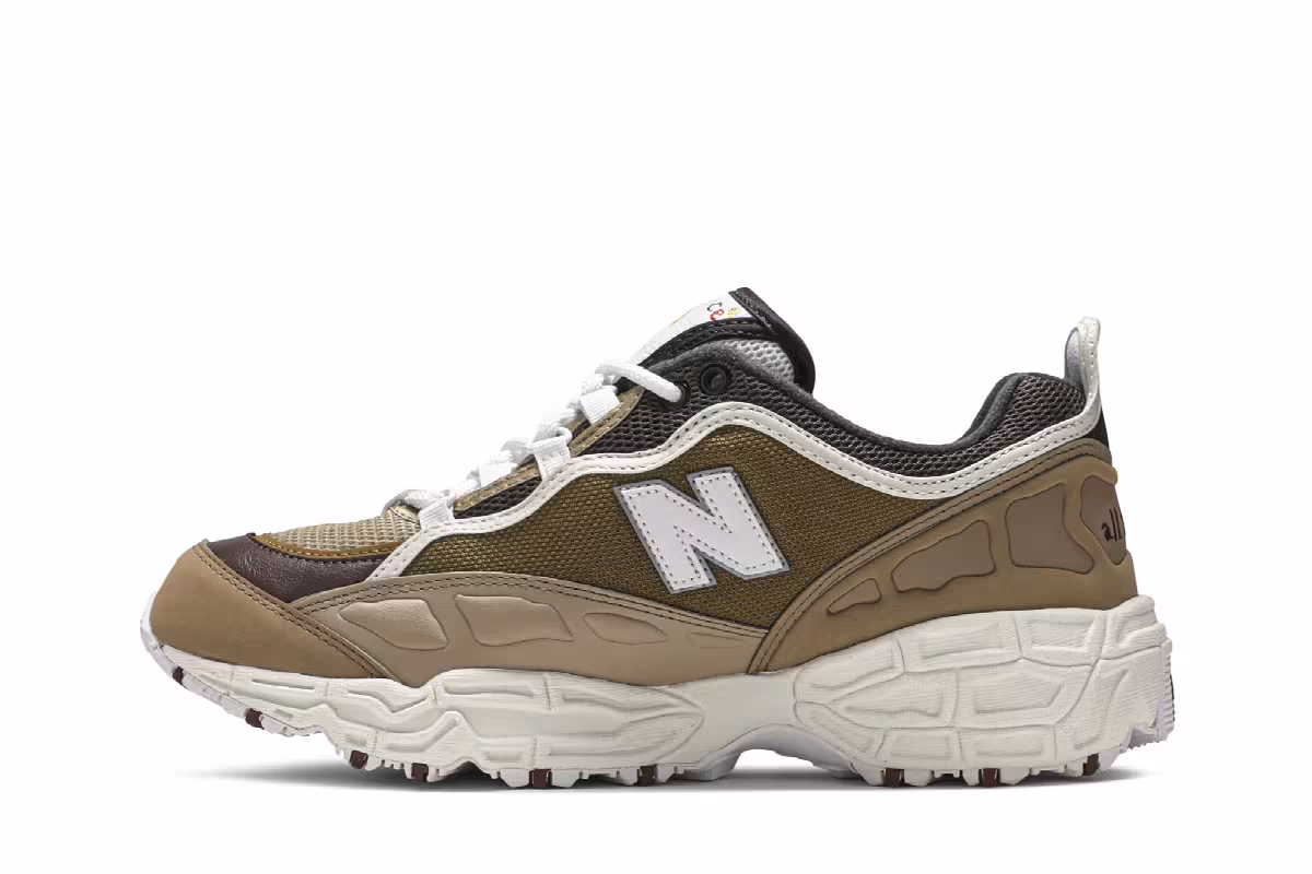 Paperboy Paris x New Balance 801 Coffee Latte, view 4