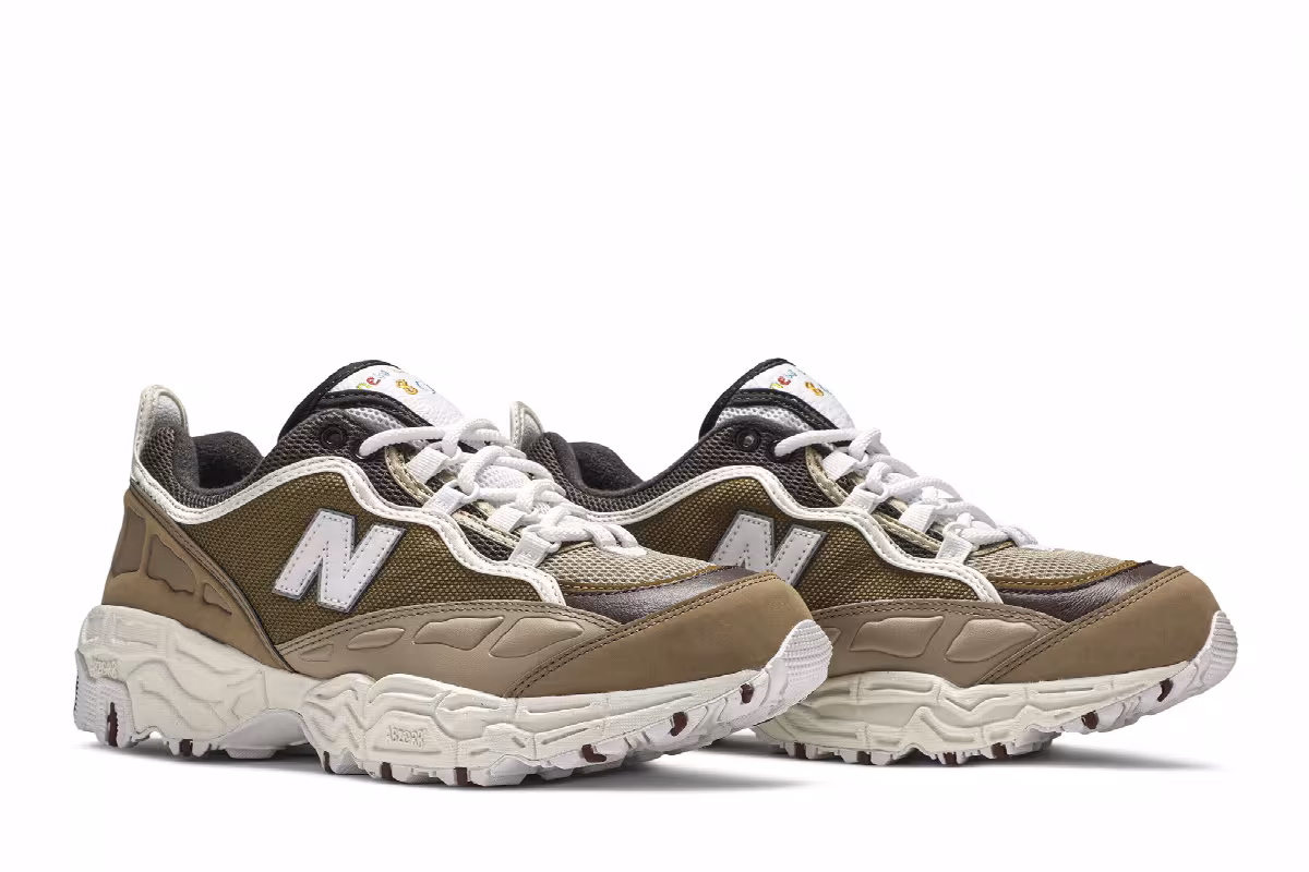Paperboy Paris x New Balance 801 Coffee Latte, view 9
