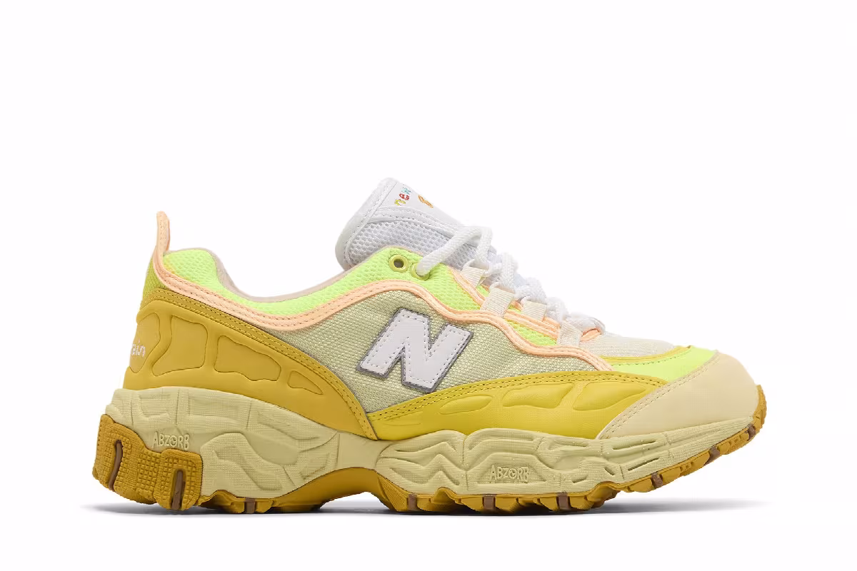 New Balance Paperboy Paris x 801 Ginger Lemonade, view 2