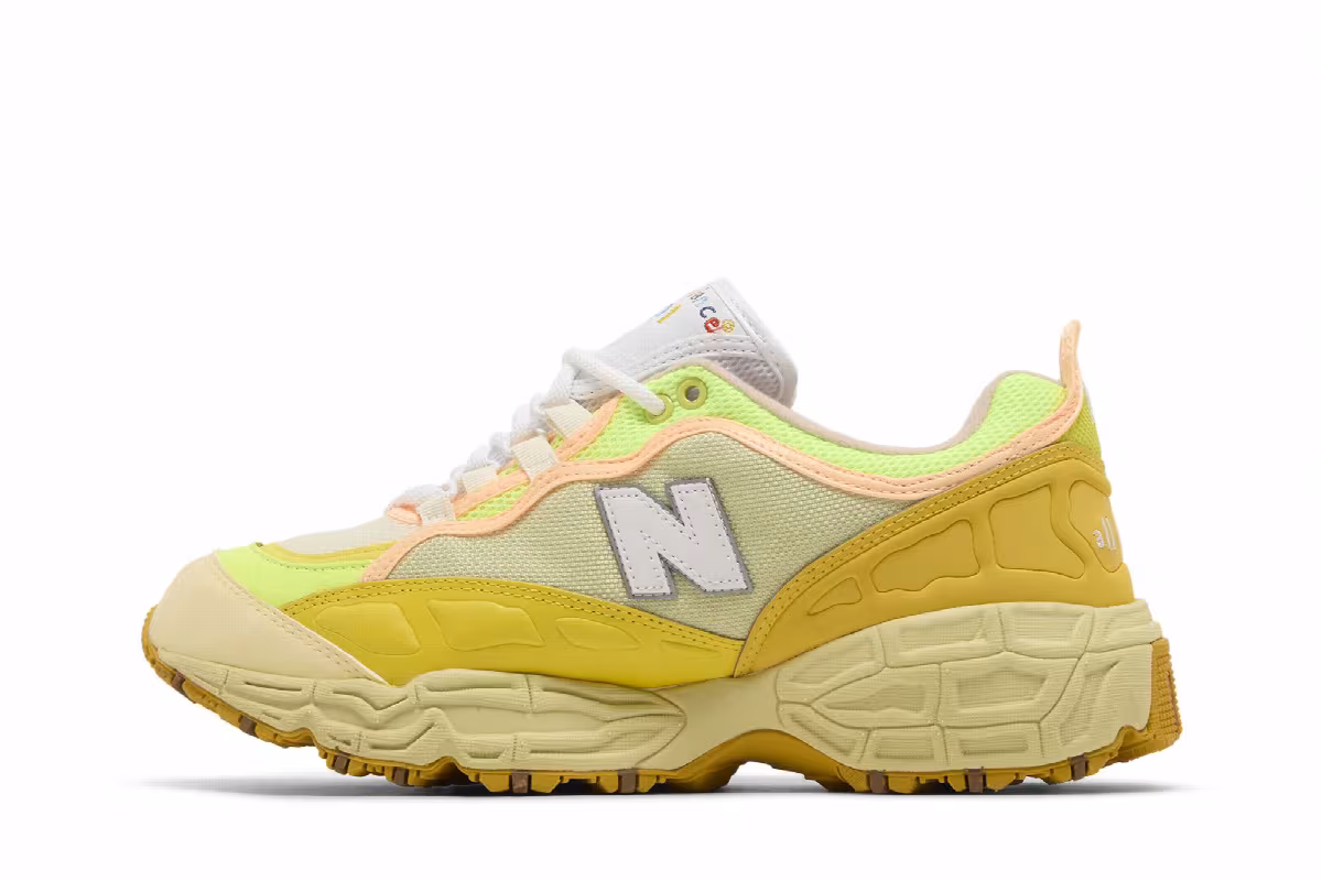 New Balance Paperboy Paris x 801 Ginger Lemonade, view 4