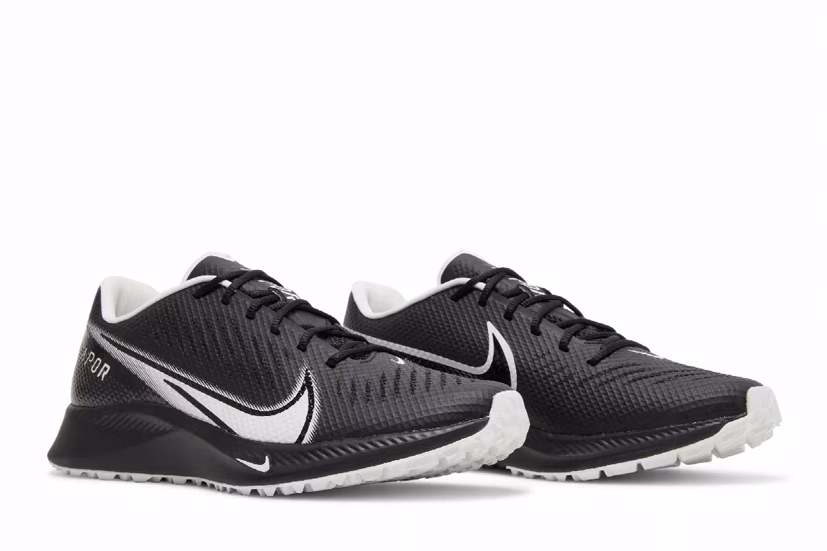 Nike Vapor Edge TF Black White, view 9