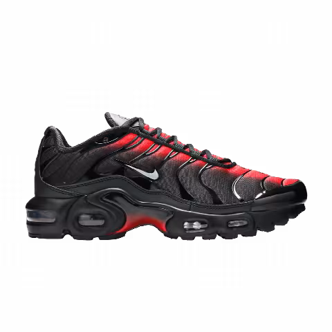 Nike Air Max Plus GS 'Black Crimson'