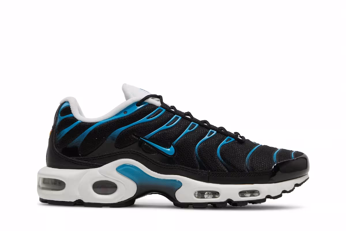 Nike Air Max Plus Black Laser Blue, view 2