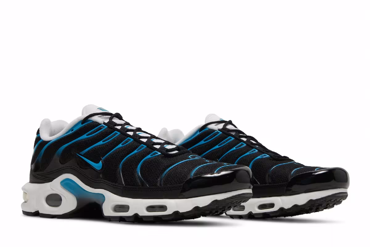 Nike Air Max Plus Black Laser Blue, view 9
