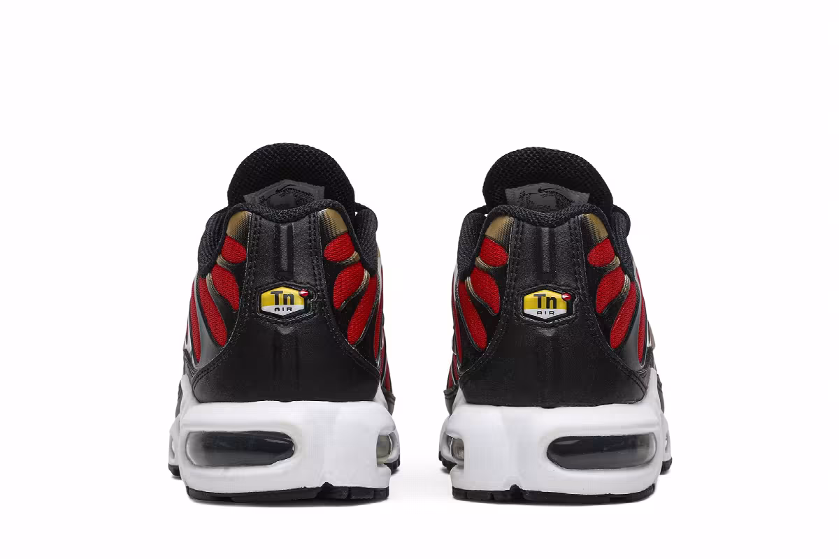 Nike Women's Air Max Plus Red Gold, view 7