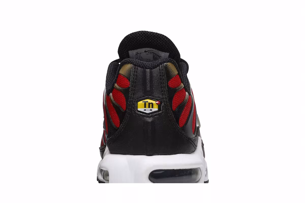 Nike Women's Air Max Plus Red Gold, view 8