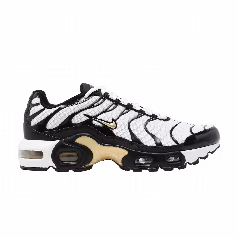 Nike Air Max Plus GS 'White Metallic Gold'