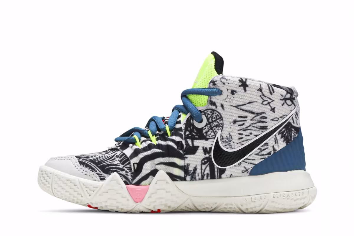 Nike Kybrid S2 PS What The Neon, view 4