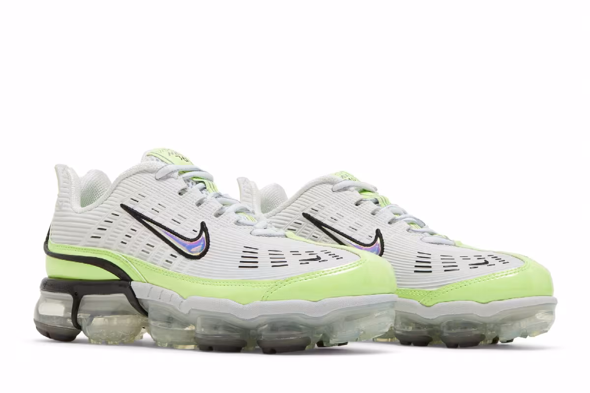 Nike Air VaporMax 360 Summit White Ghost Green, view 9
