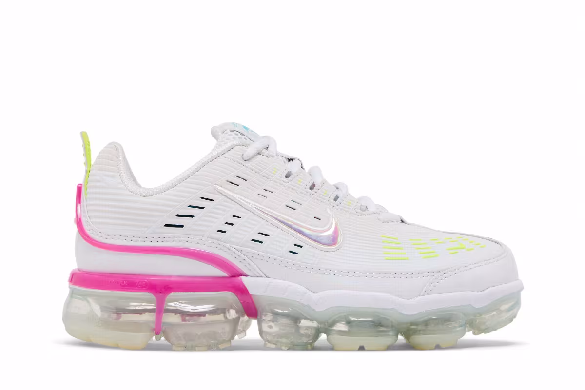 Nike Women's Air Vapormax 360 Volt Fire Pink, view 2