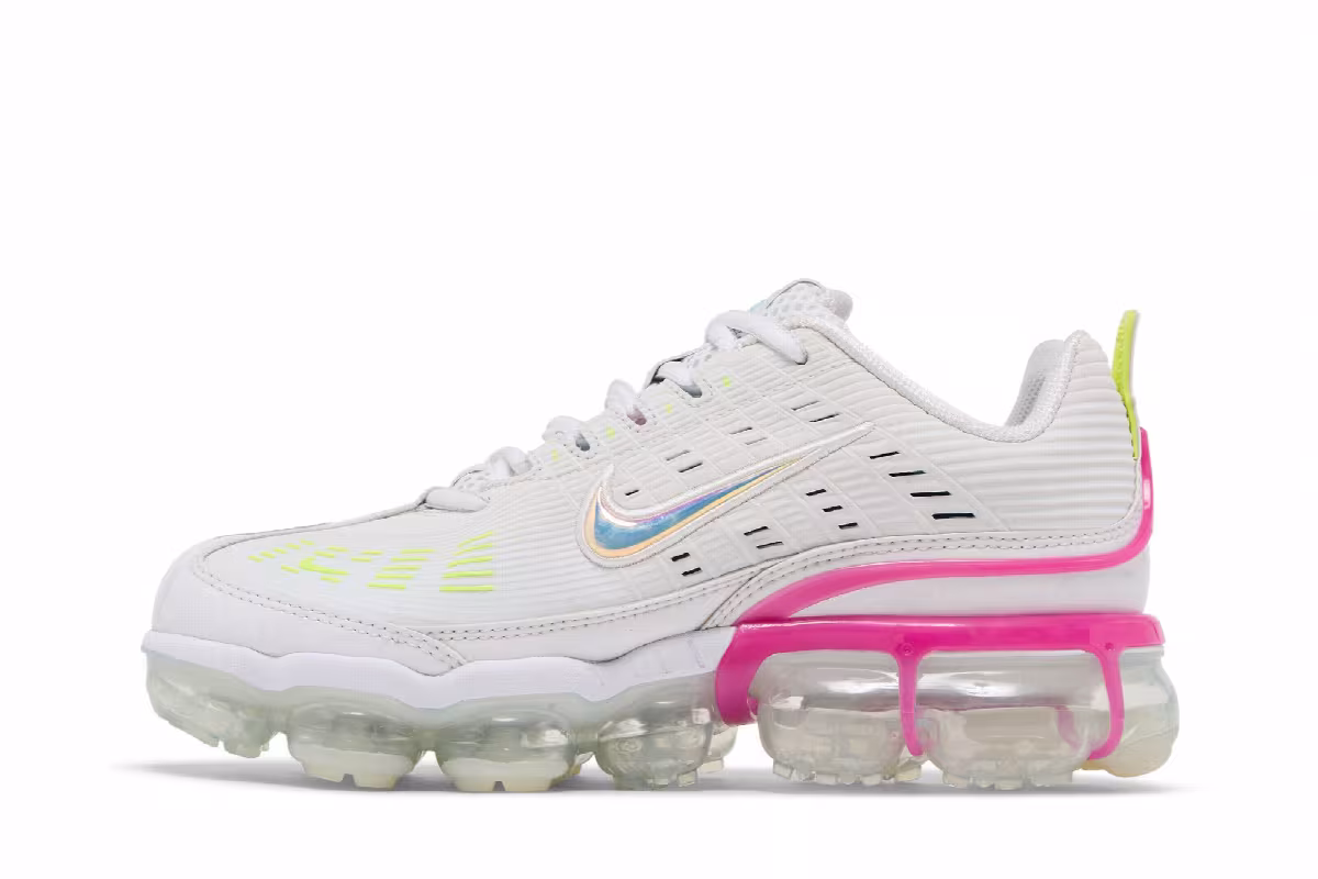 Nike Women's Air Vapormax 360 Volt Fire Pink, view 4