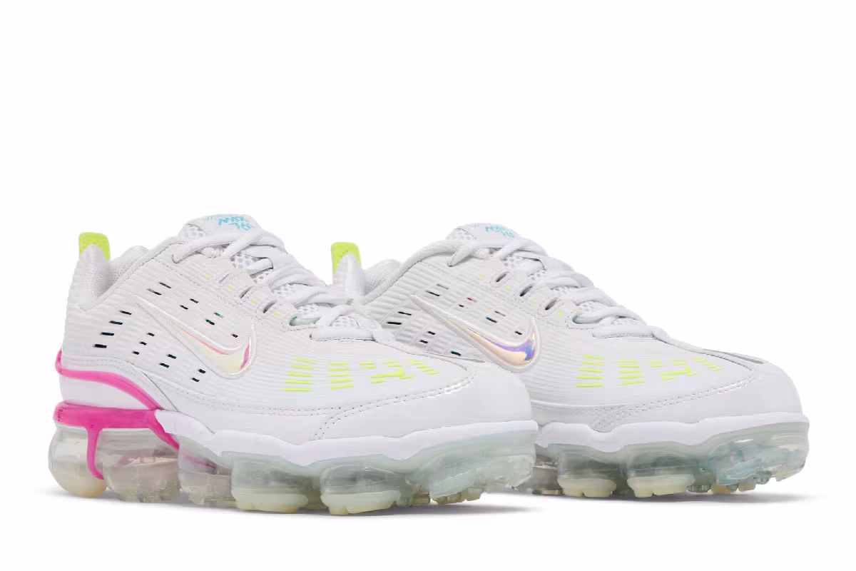 Nike Women's Air Vapormax 360 Volt Fire Pink, view 9