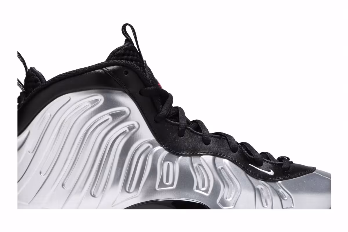 Nike Little Posite One GS Chrome, view 3