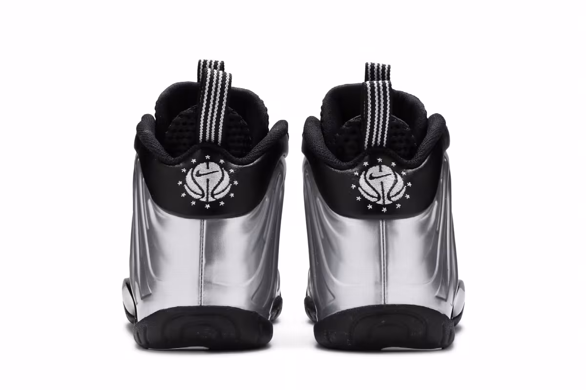 Nike Little Posite One GS Chrome, view 7