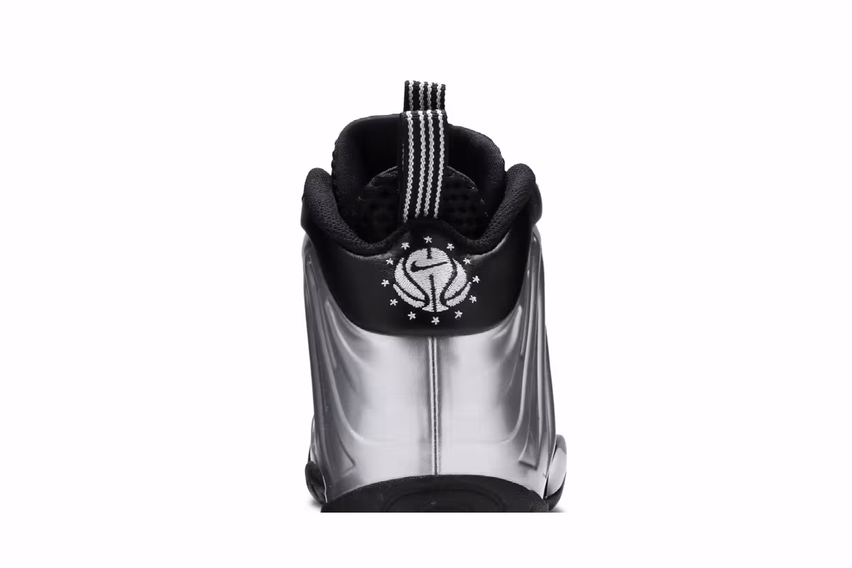 Nike Little Posite One GS Chrome, view 8