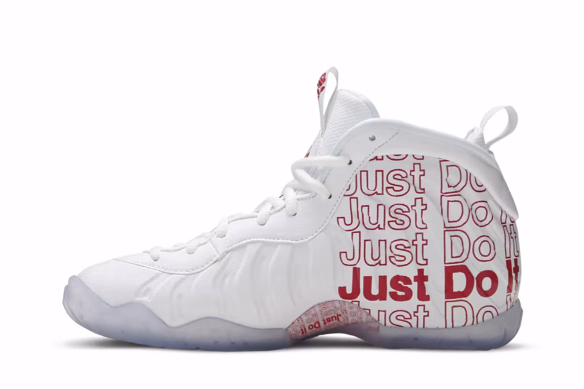 Nike Little Posite One GS Thank You Plastic Bag, view 4