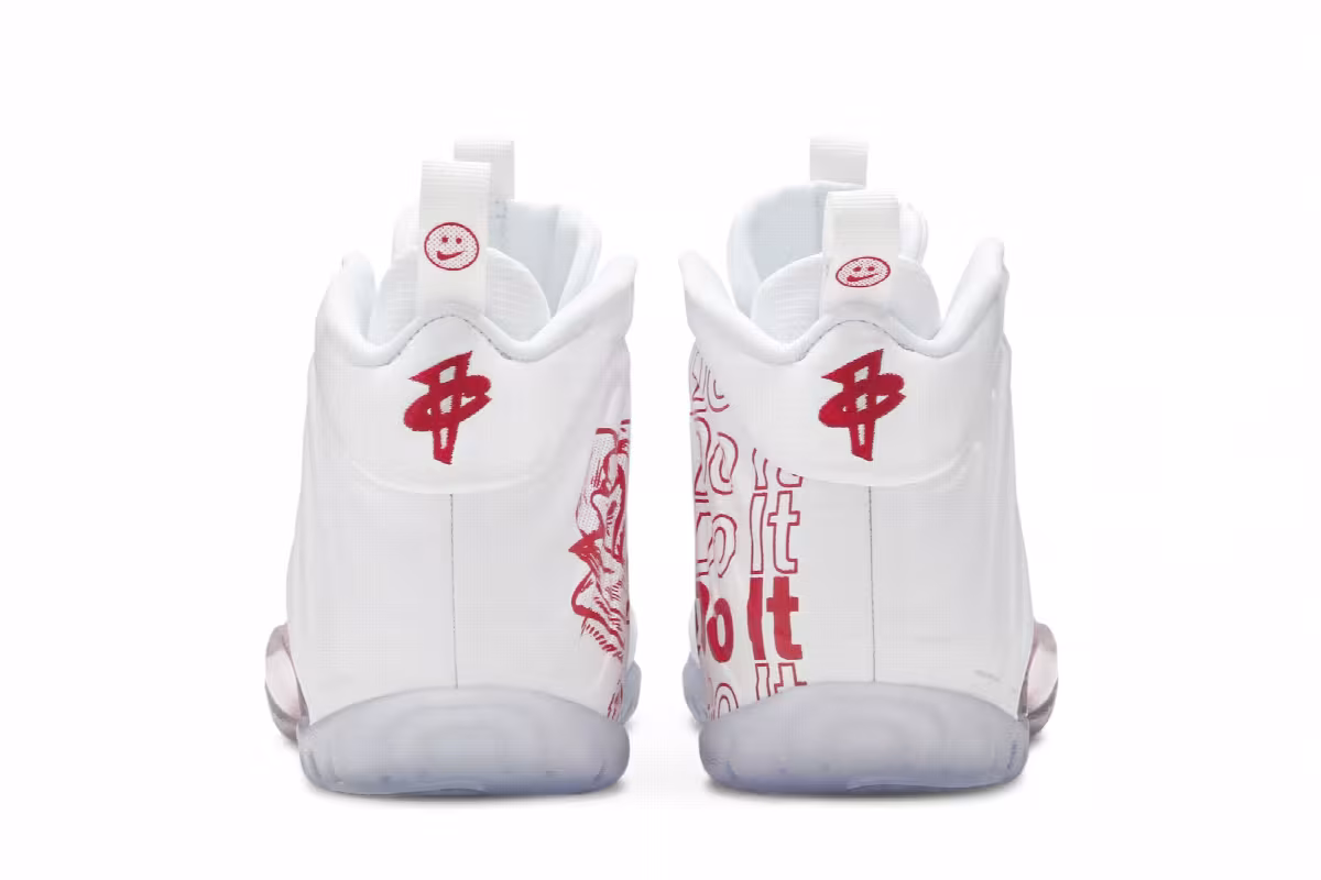 Nike Little Posite One GS Thank You Plastic Bag, view 7