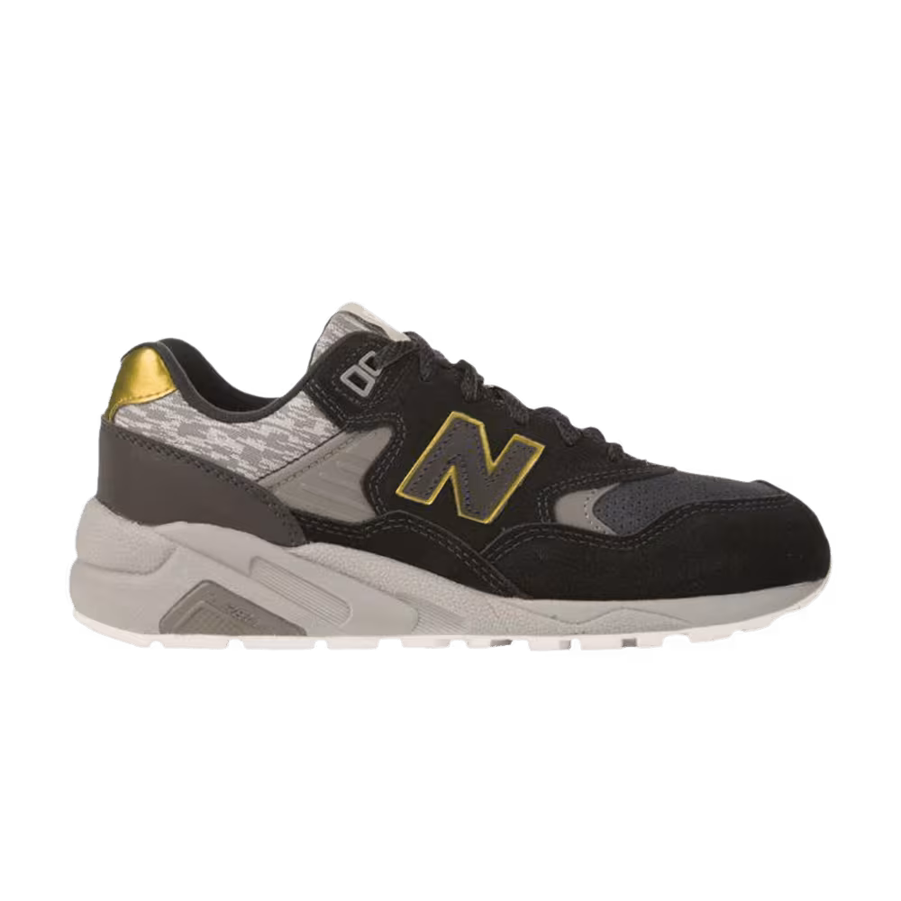 New Balance Women's 580 Molten Metal - Black Gold