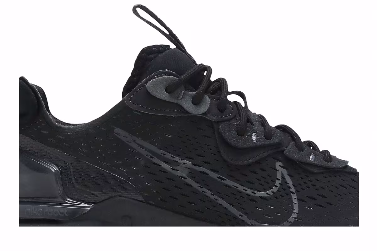Nike React Vision Triple Black, view 3