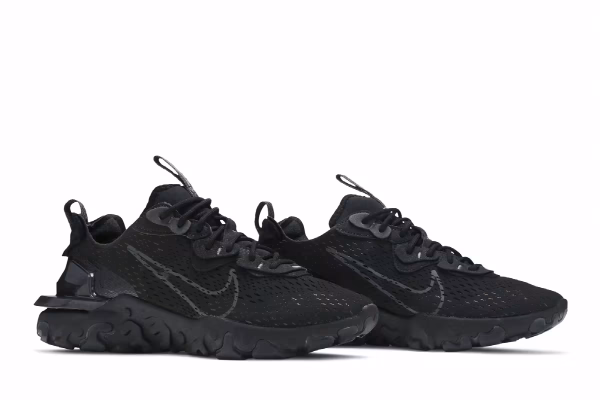Nike React Vision Triple Black, view 9