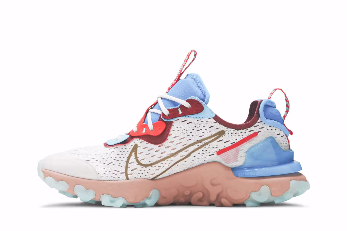 Nike React Vision GS Desert Oasis, view 4