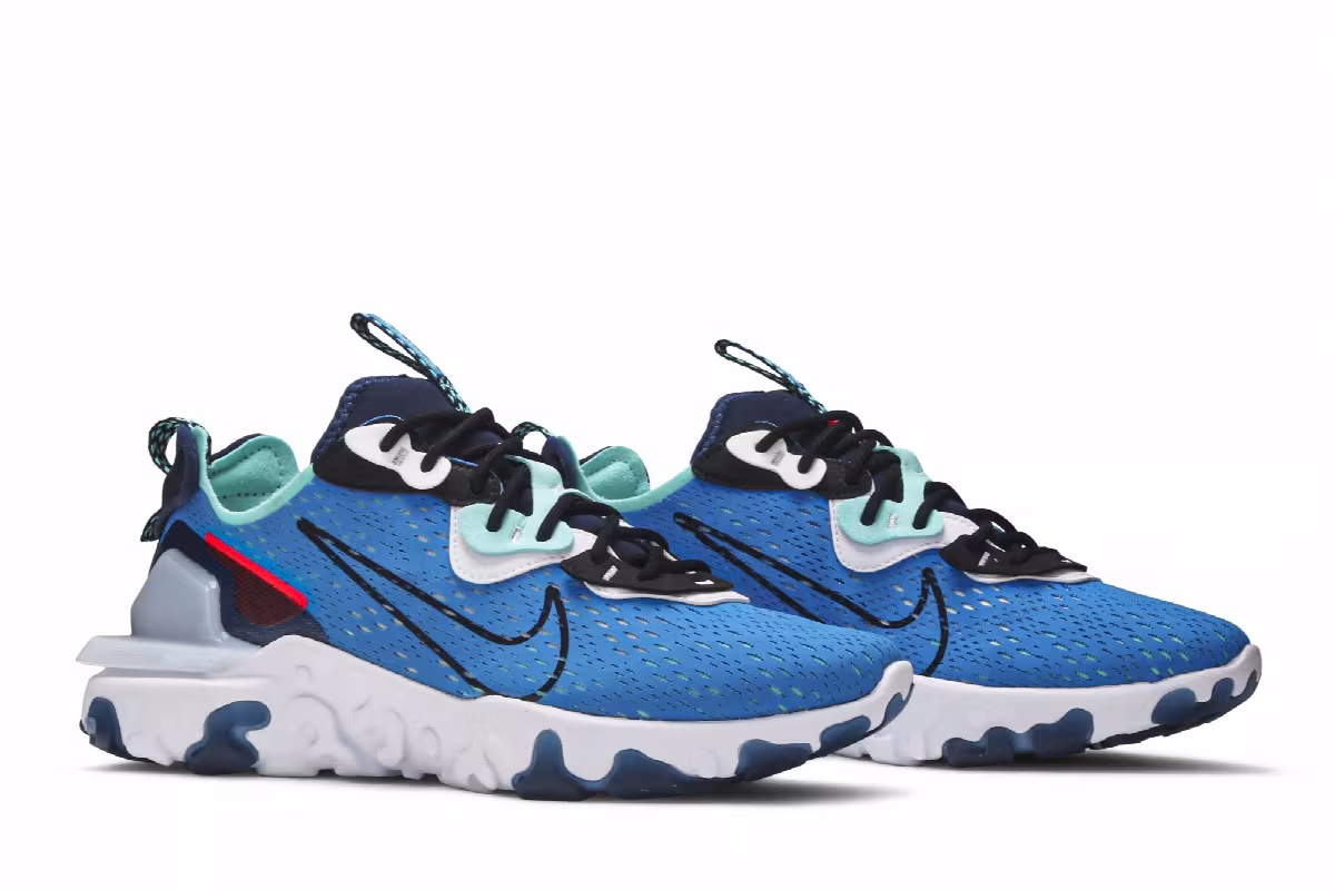 Nike React Vision Photo Blue, view 9