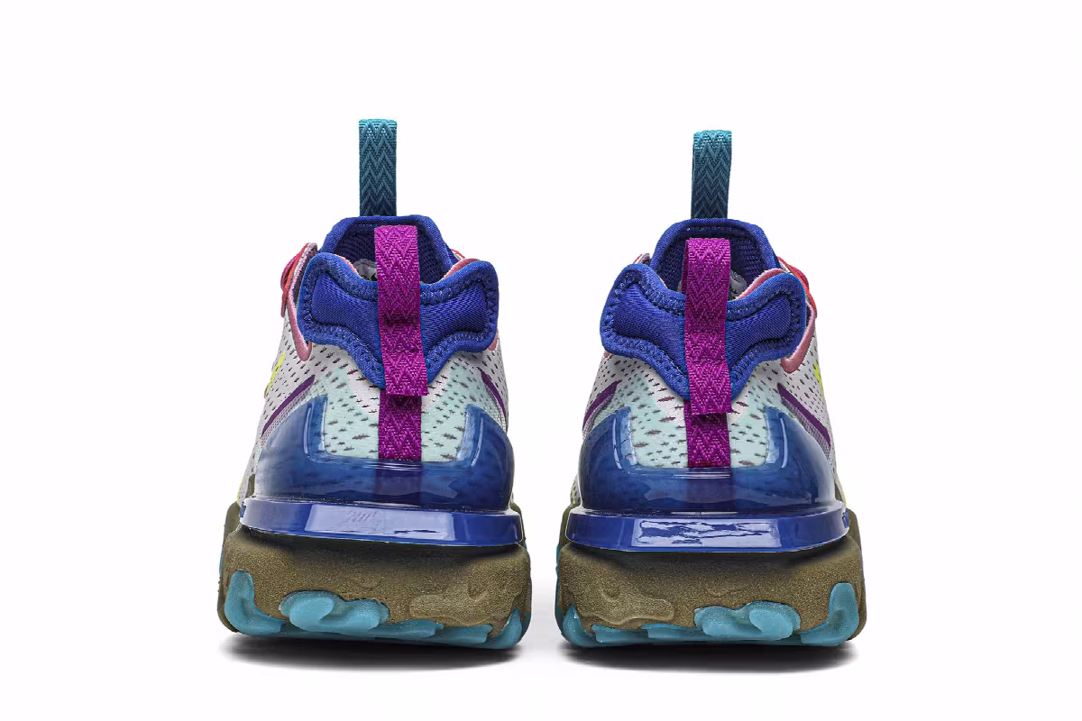 Nike Women's React Vision Lemon Venom, view 7