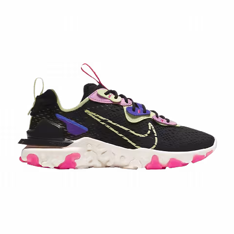 Nike Wmns React Vision 'Black Beyond Pink Volt'