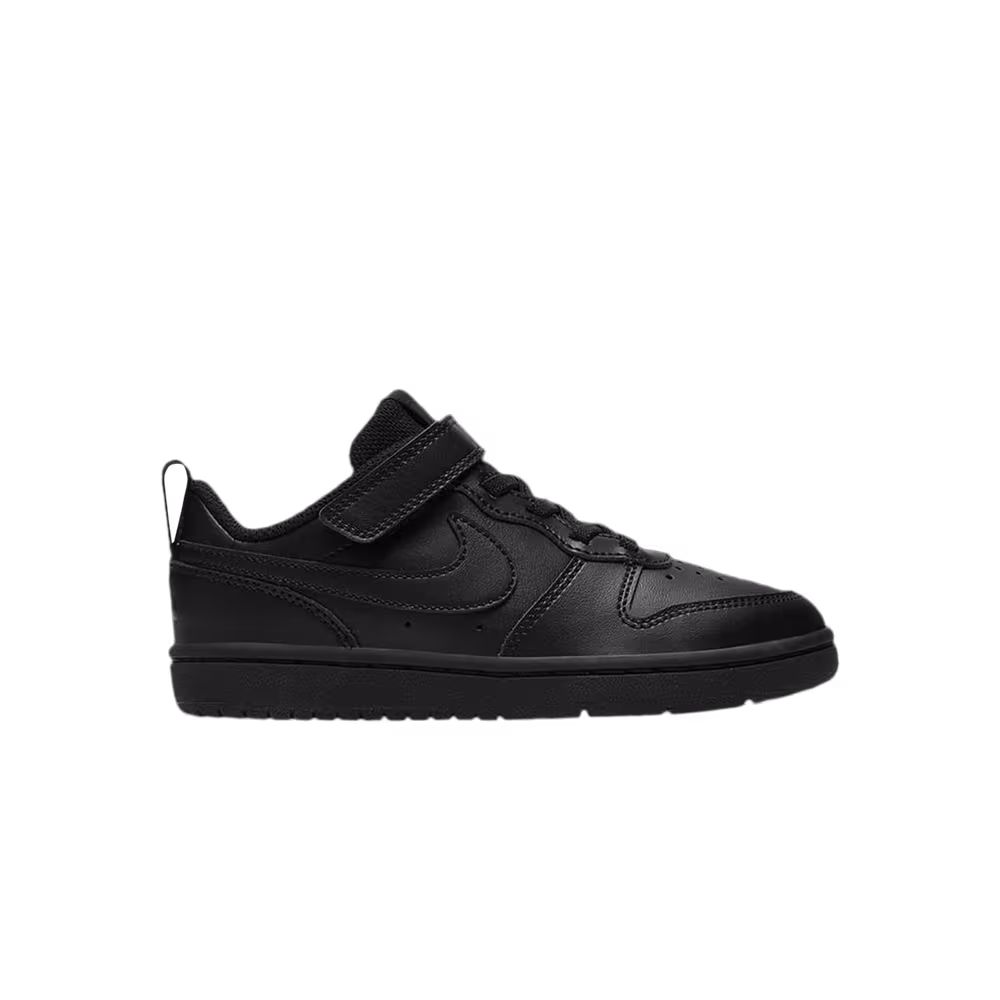 Nike Court Borough Low 2 PS Triple Black