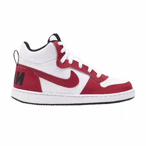 Nike Court Borough Mid GS 'Gym Red White'