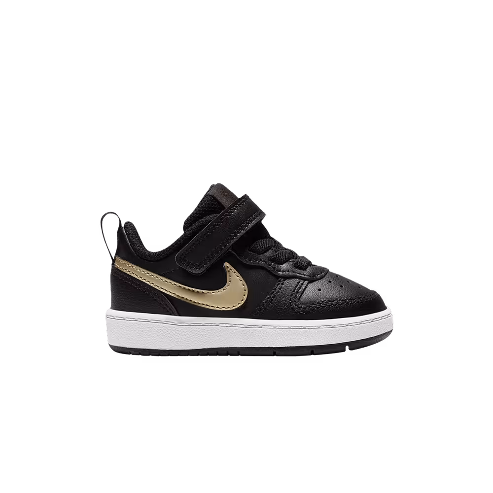 Nike Court Borough Low 2 TD Black Metallic Gold Star